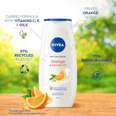 شامپو بدن کرمی نیوآ (NIVEA) با رایحه پرتقال و روغن آووکادو