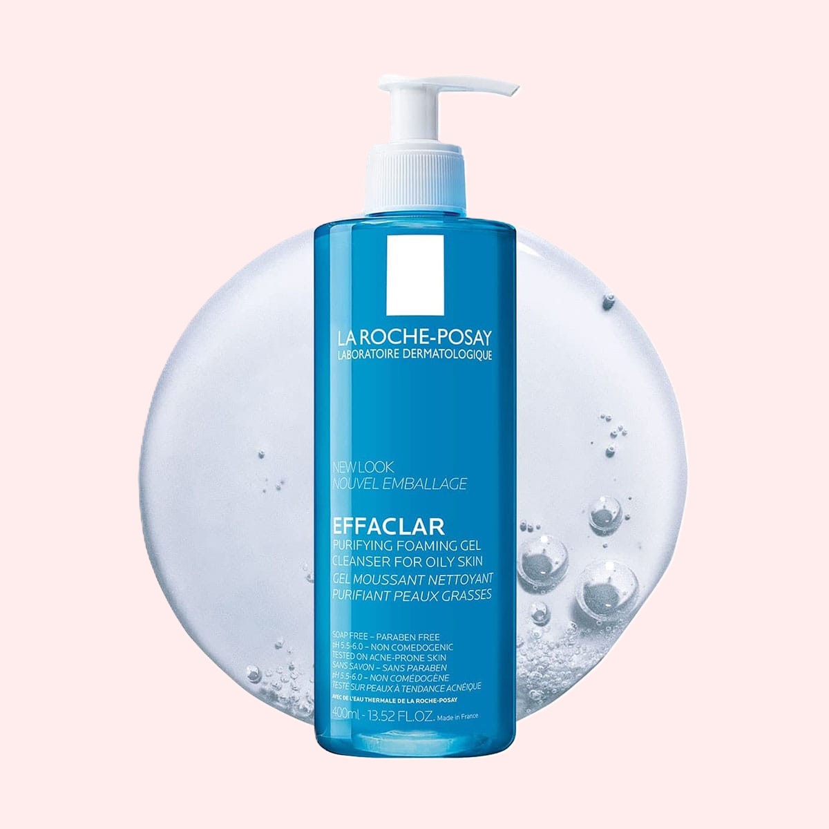 ژل شستشو پوست چرب لاروش پوزای  مدل Effaclar حجم 400 میل
