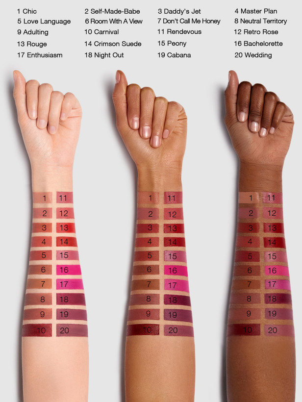 رژ لب جامد شیگلم مدل Matte Allure