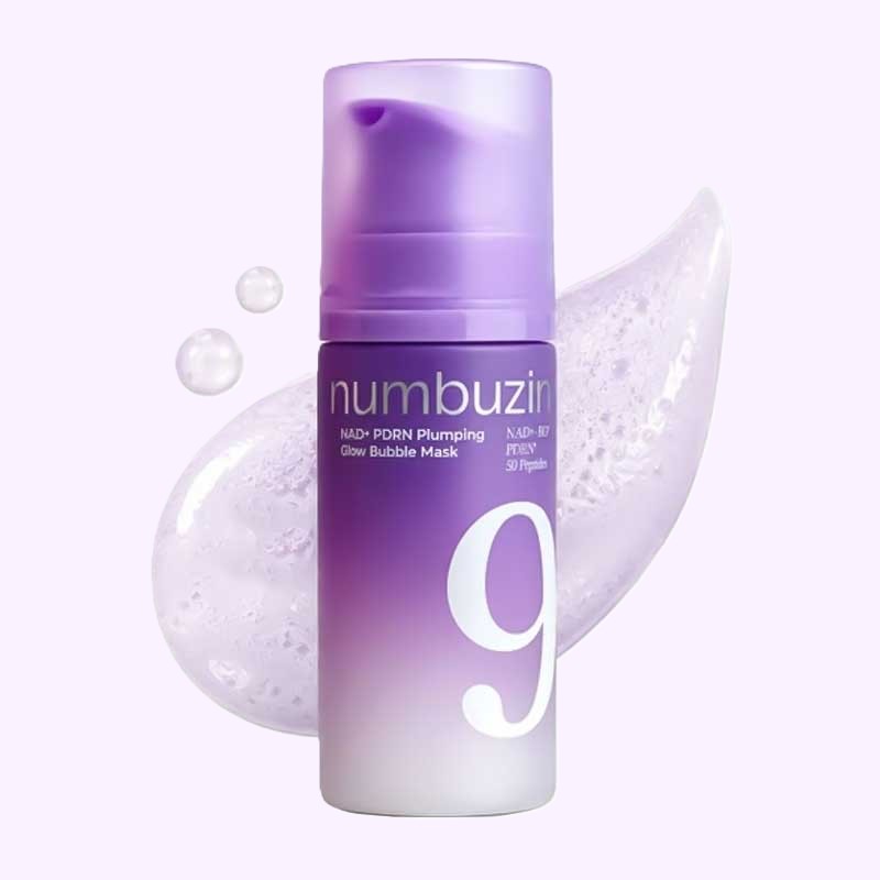ماسک حبابی روشن کننده، جوانساز و ضد چروک NAD+ و PDRN نامبوزین