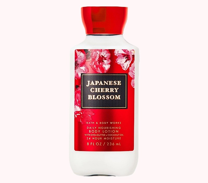 لوسیون بدن بث اند بادی وورکس رایحه Japanese Cherry Blossom حجم 236 میل
