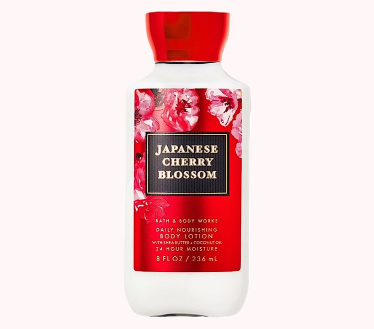 لوسیون بدن بث اند بادی وورکس رایحه Japanese Cherry Blossom حجم 236 میل