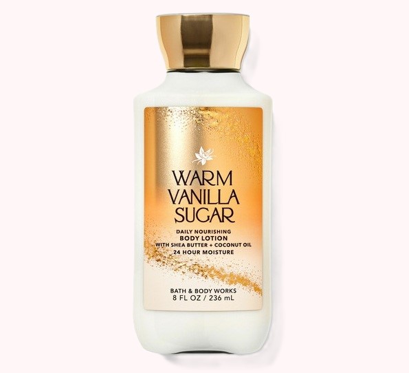 لوسیون بدن بث اند بادی وورکس رایحه Warm Vanilla Sugar حجم 236 میل