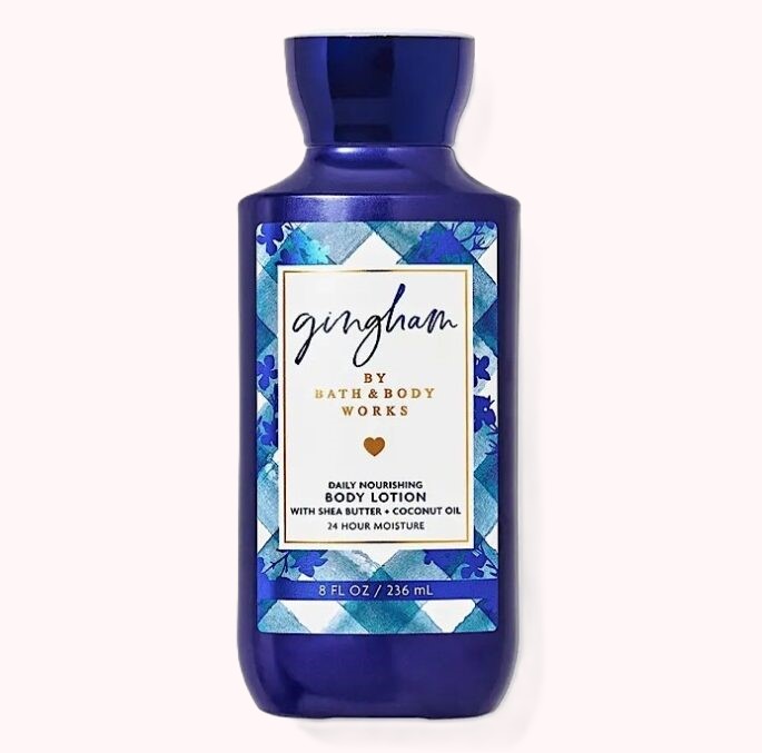 لوسیون بدن بث اند بادی وورکس رایحه Gingham حجم 236 میل
