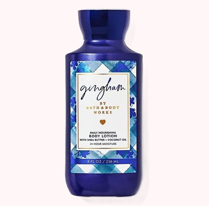 لوسیون بدن بث اند بادی وورکس رایحه Gingham حجم 236 میل