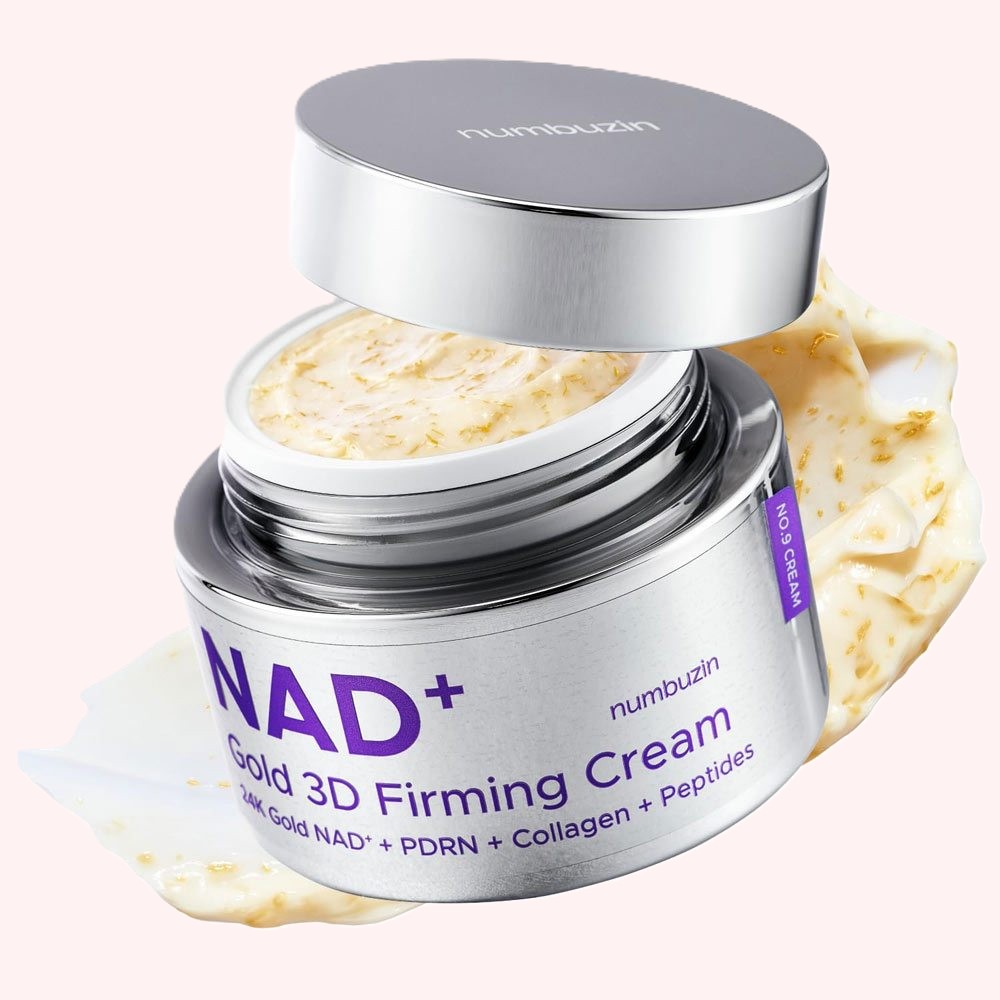 کرم سفت‌ کننده و ضد چروک سه‌بعدی طلا و NAD+ شماره ۹ نامبوزین